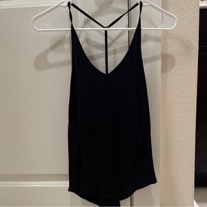 Lululemon Athletica Black Strappy Tank